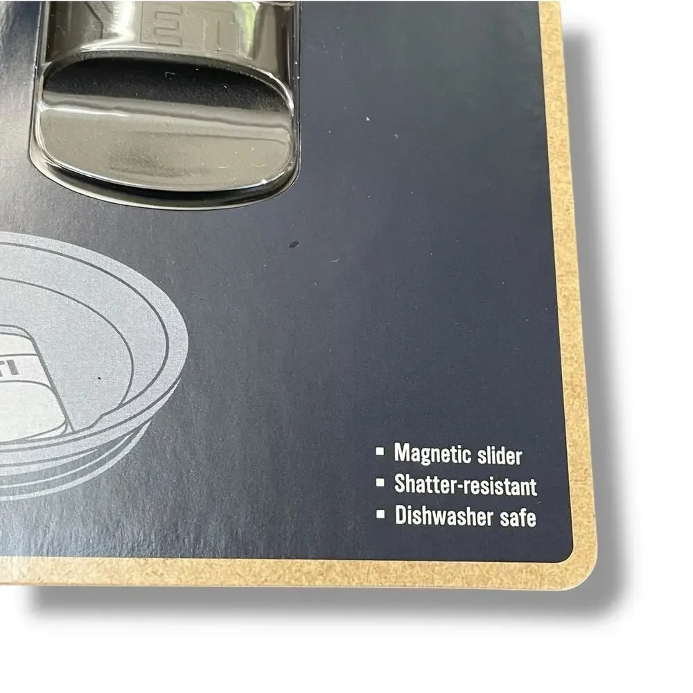 Genuine Yeti Magslider Magnetic Slide Piece for Rambler Tumbler Lid Black OE